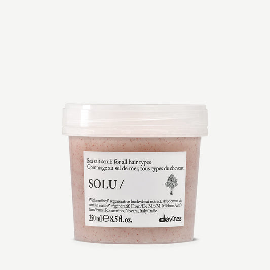 Davines SOLU Sea Salt Scrub Cleanser