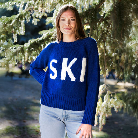 Krimson Klover Ski Crew Neck - Cobalt