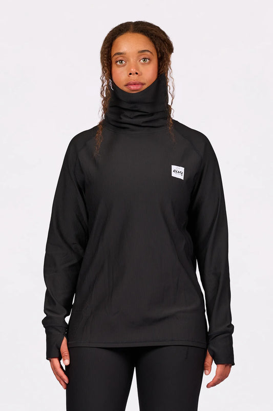 Eivy Icecold Loose Fit Rib Top - Black