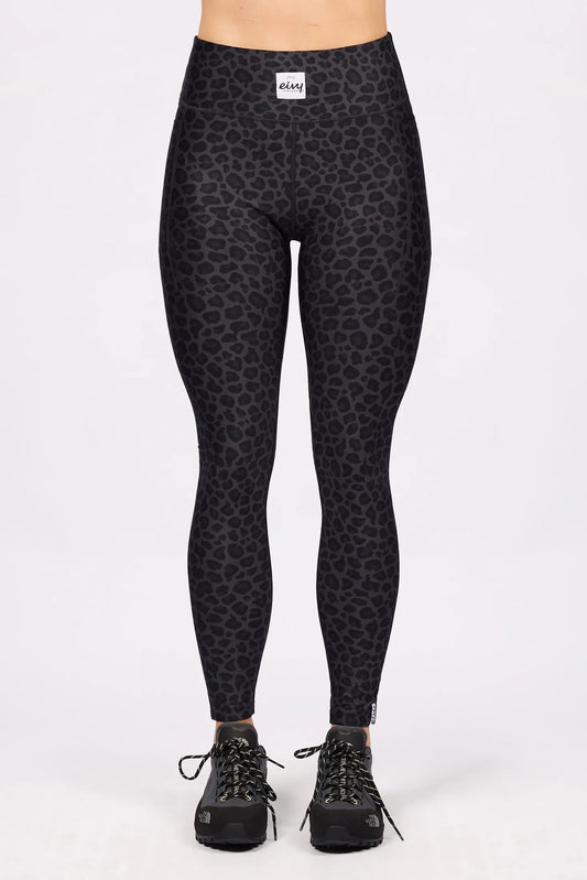 Eivy Pocket Tights - Black Leopard
