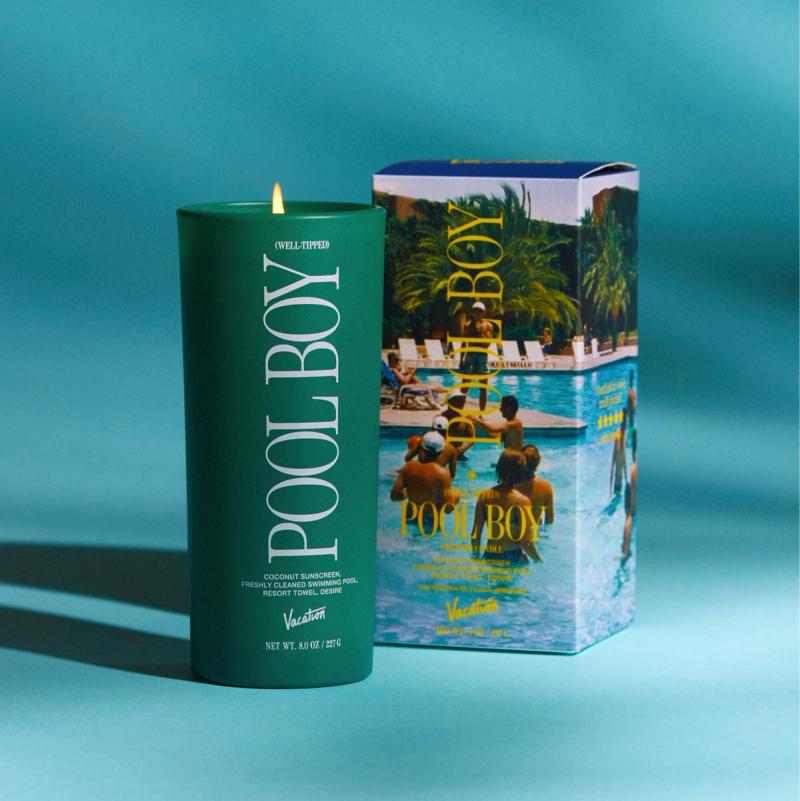 Well-Tipped Pool Boy Candle