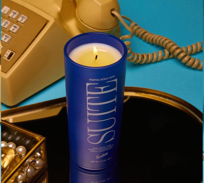 Partial Ocean View Suite Candle