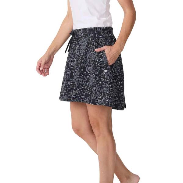 Sun Valley Mini Skort - Black Bandana