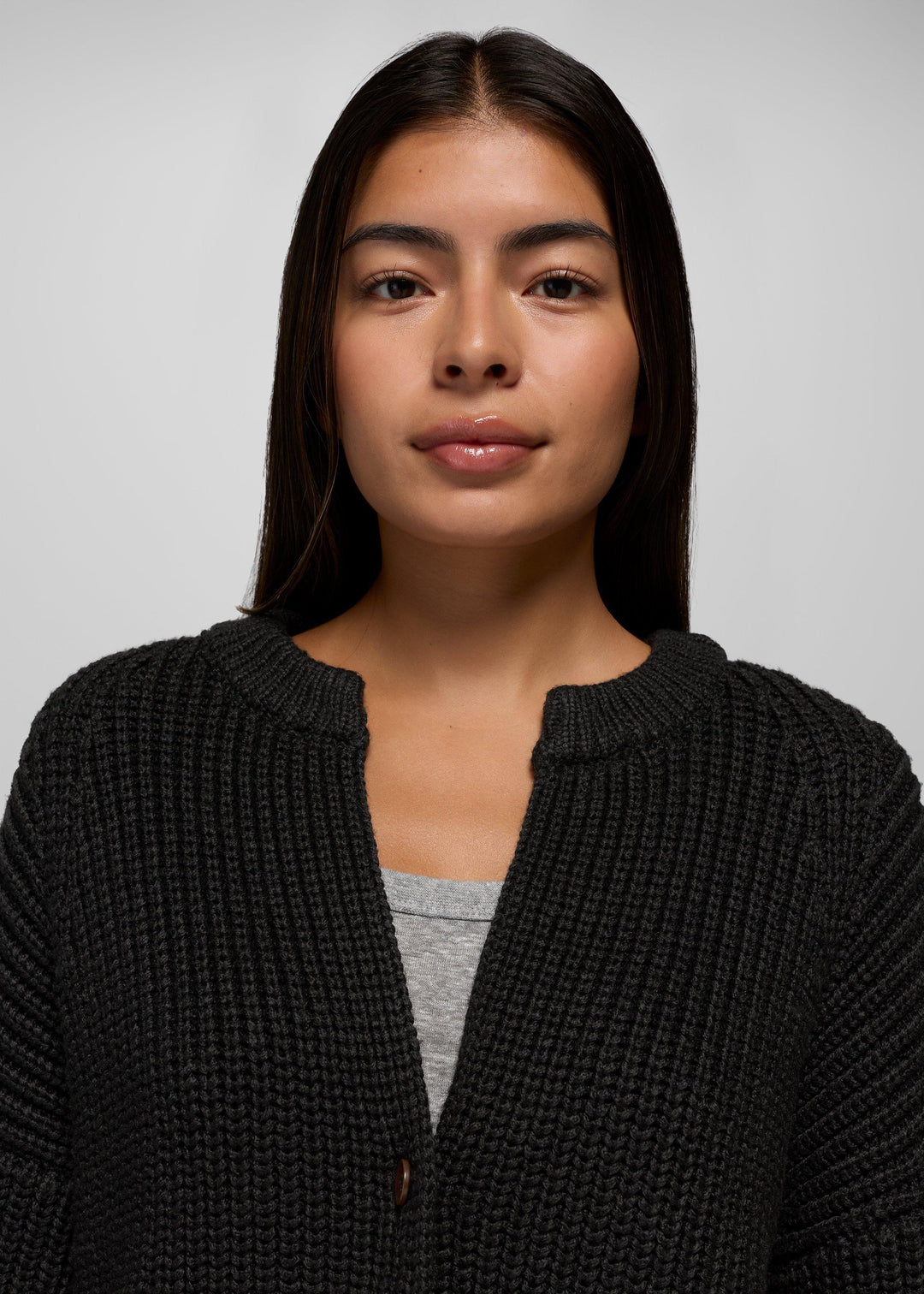 Sunday River Short Cardigan - Black