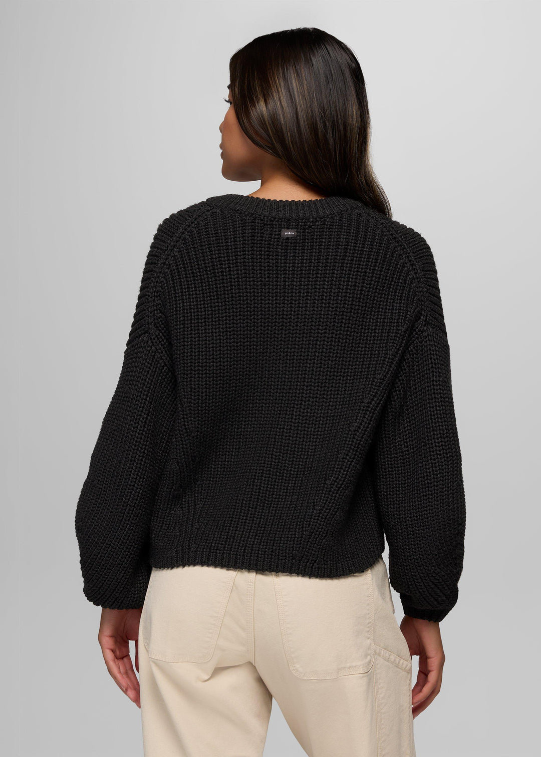 Sunday River Short Cardigan - Black