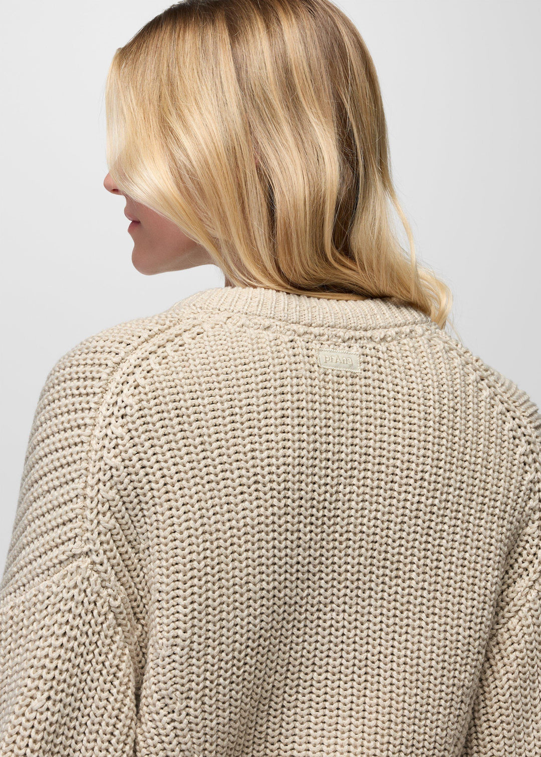 Sunday River Short Cardigan - Beach Pebble