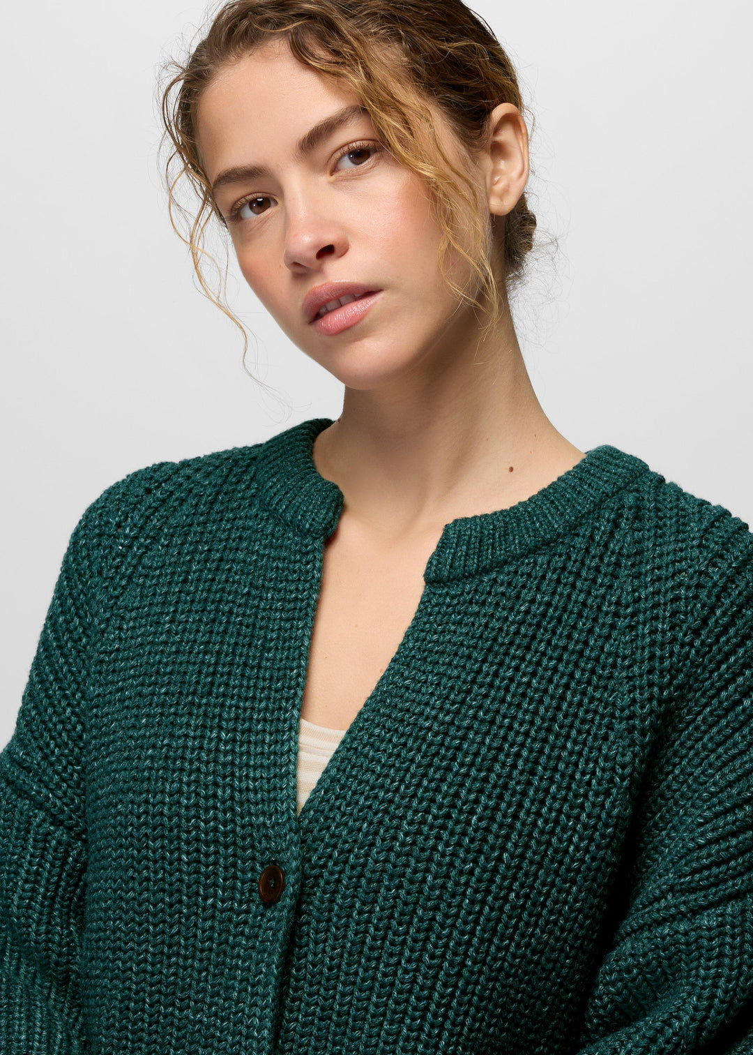 Sunday River Short Cardigan - Coast