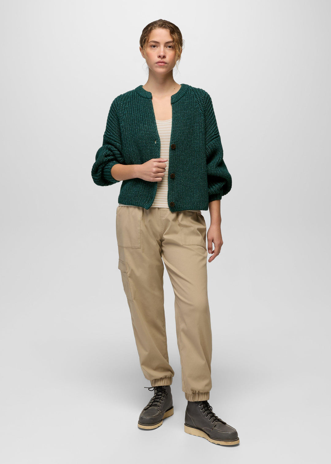 Sunday River Short Cardigan - Coast