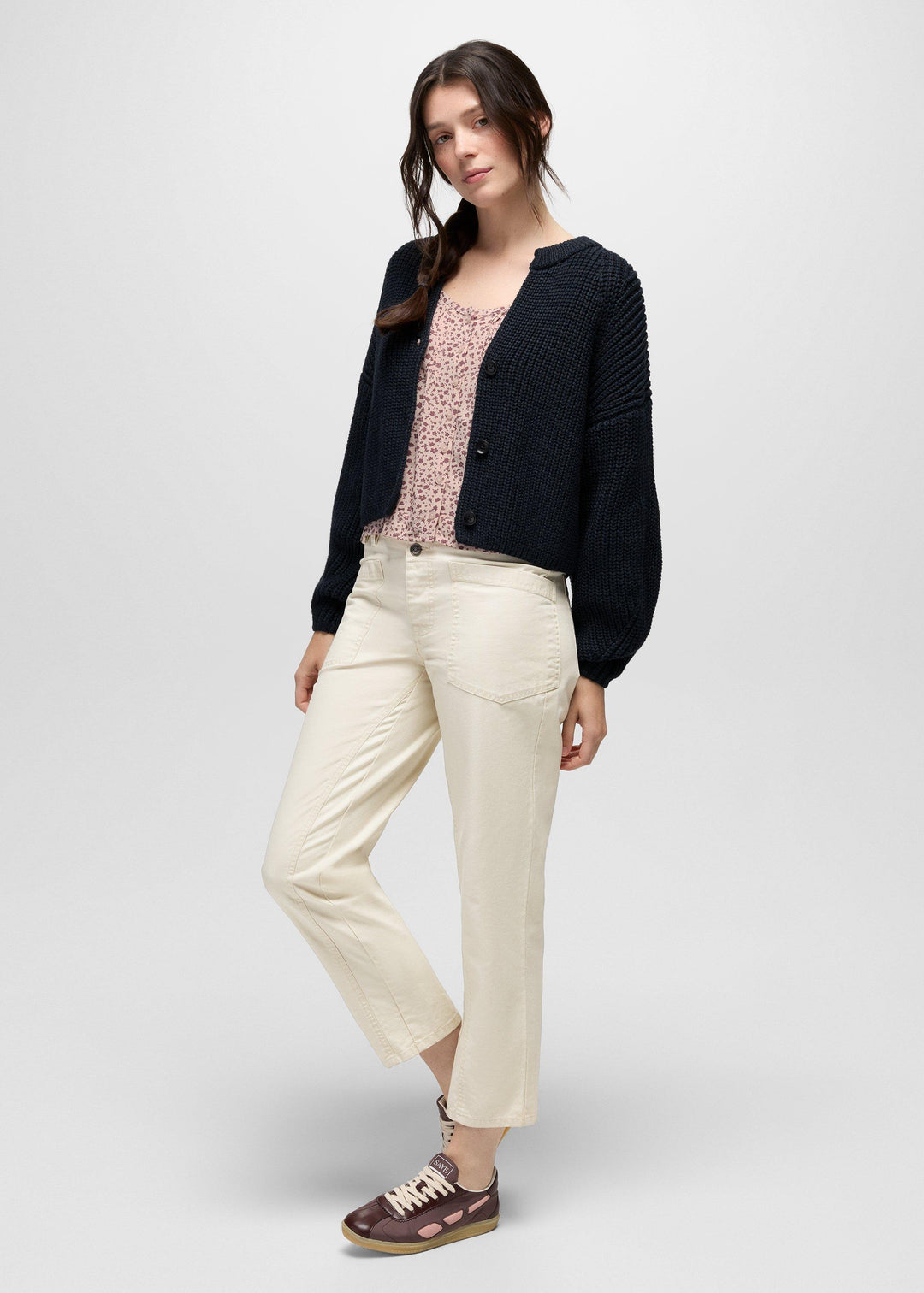 Sunday River Short Cardigan - Nautical