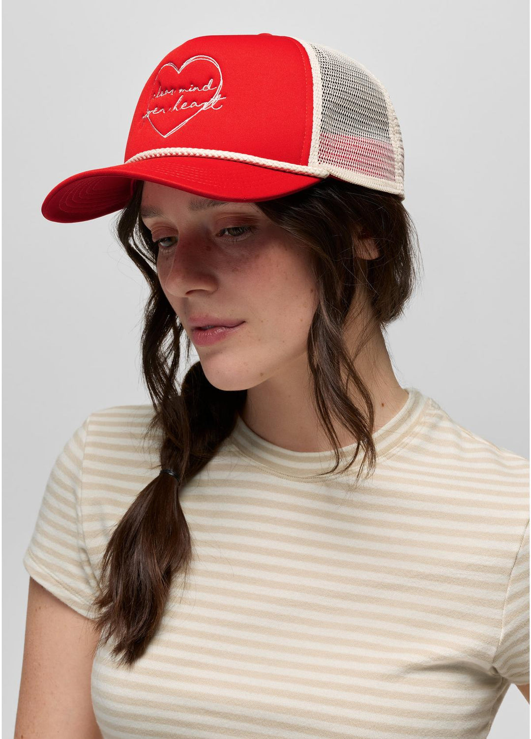 Doohickey Foam Trucker - Pikes Red (on model)