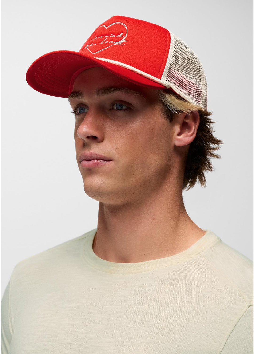 Doohickey Foam Trucker - Pikes Red (on model)