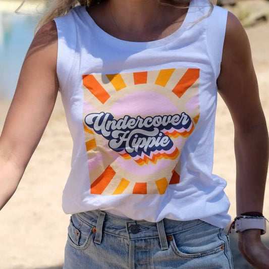 Sun Cap Sleeve T Shirt - White