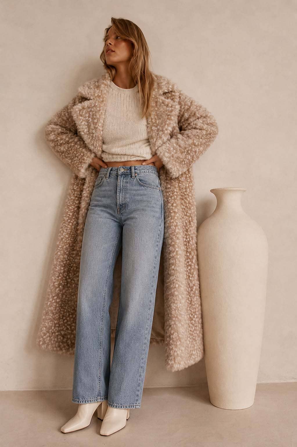 ACOA Bambi Faux Fur Coat