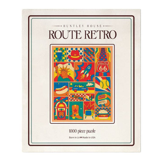 Route Retro - 1000 Piece Jigsaw Puzzle