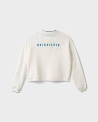 Henley Sweatshirt - White