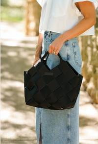 The Dallas Classic Tote - Jet Black