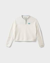 Henley Sweatshirt - White