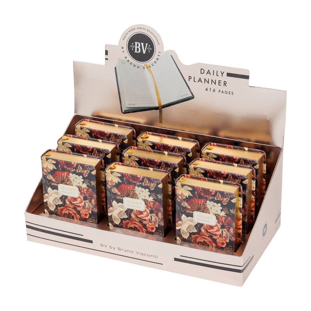 Bruno Visconti A7 Pocket Planner – Lush Flora