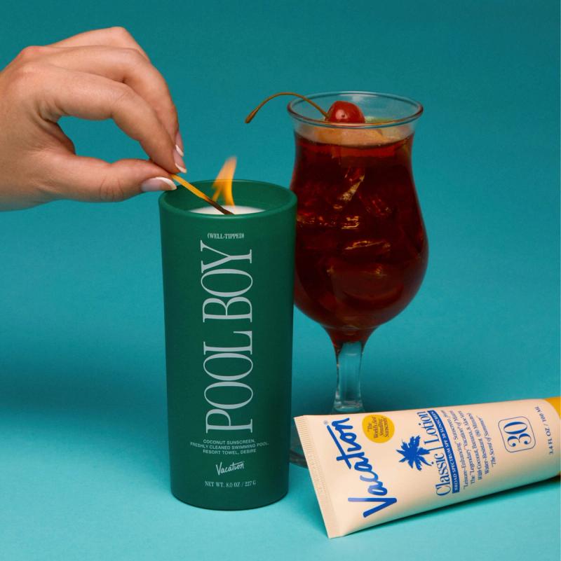 Well-Tipped Pool Boy Candle