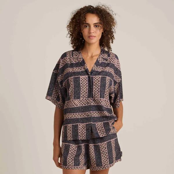 Riviera Short Sleeve Shirt - Dark Navy
