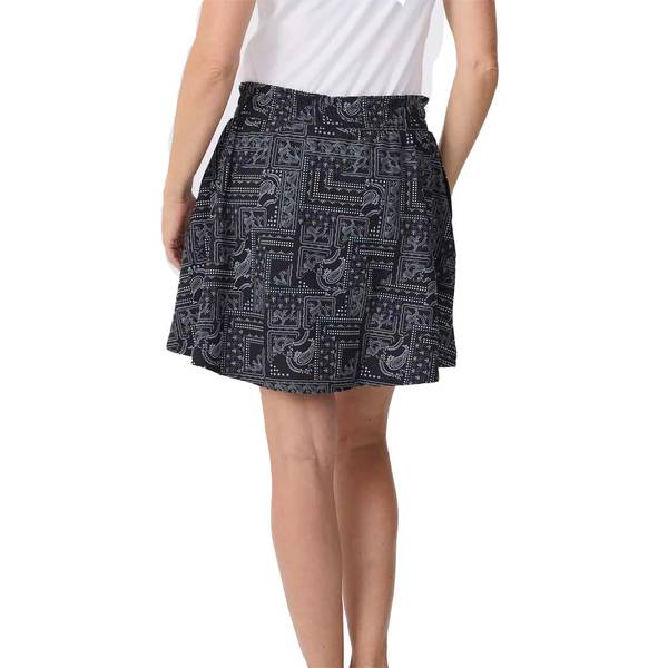 Sun Valley Mini Skort - Black Bandana
