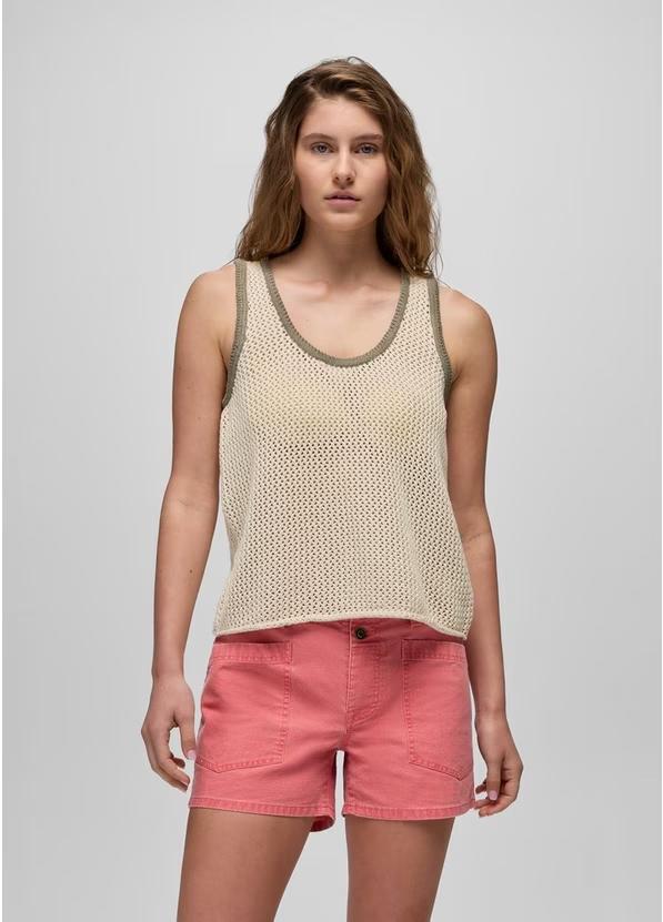 Spring Awakening Tank Top - Beach Pebble