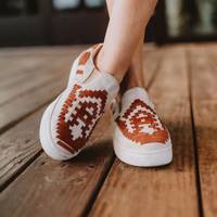 Women's Dakota Tennis Shoe - Rust