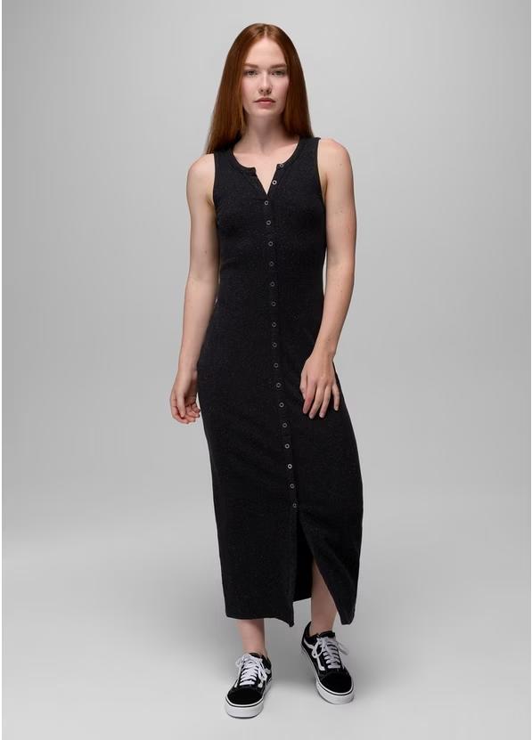 Cambria Cove Maxi Dress - Black Heather