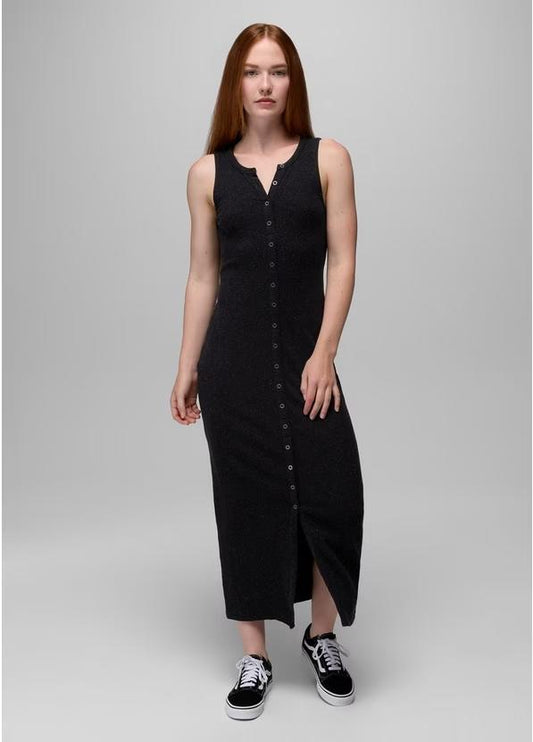 Cambria Cove Maxi Dress - Black Heather