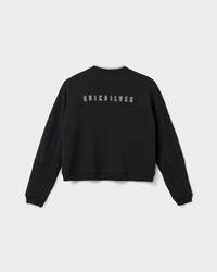 Henley Sweatshirt - Black