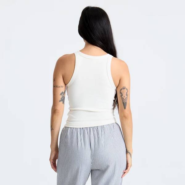 Wind Worn Tank Top - Bone