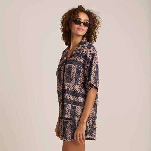 Riviera Short Sleeve Shirt - Dark Navy