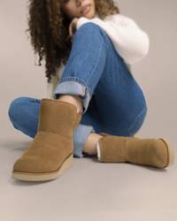 Women's Wedge Boot - Chestnut