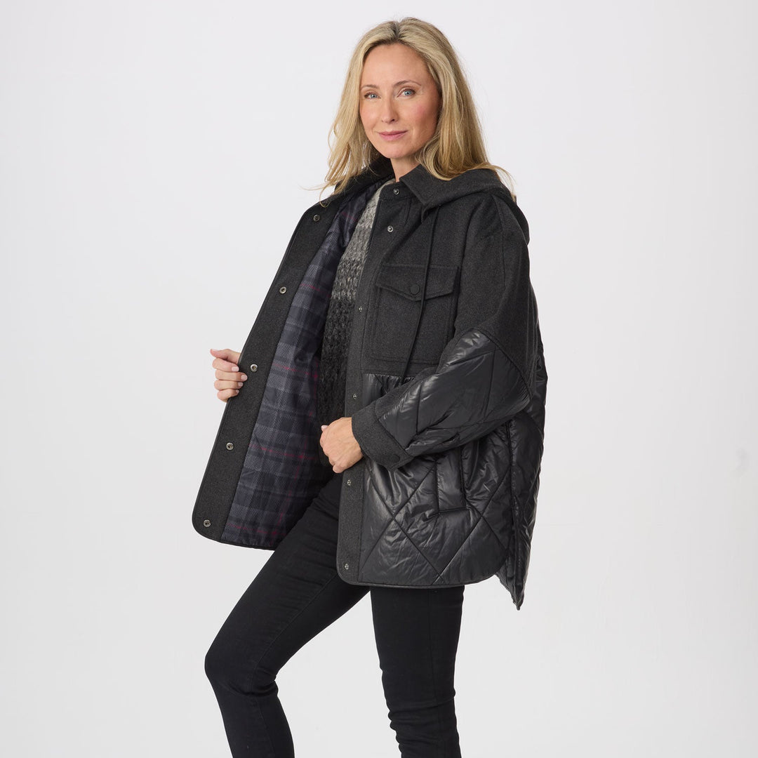 Krimson Klover Willow Jacket - Heather Black