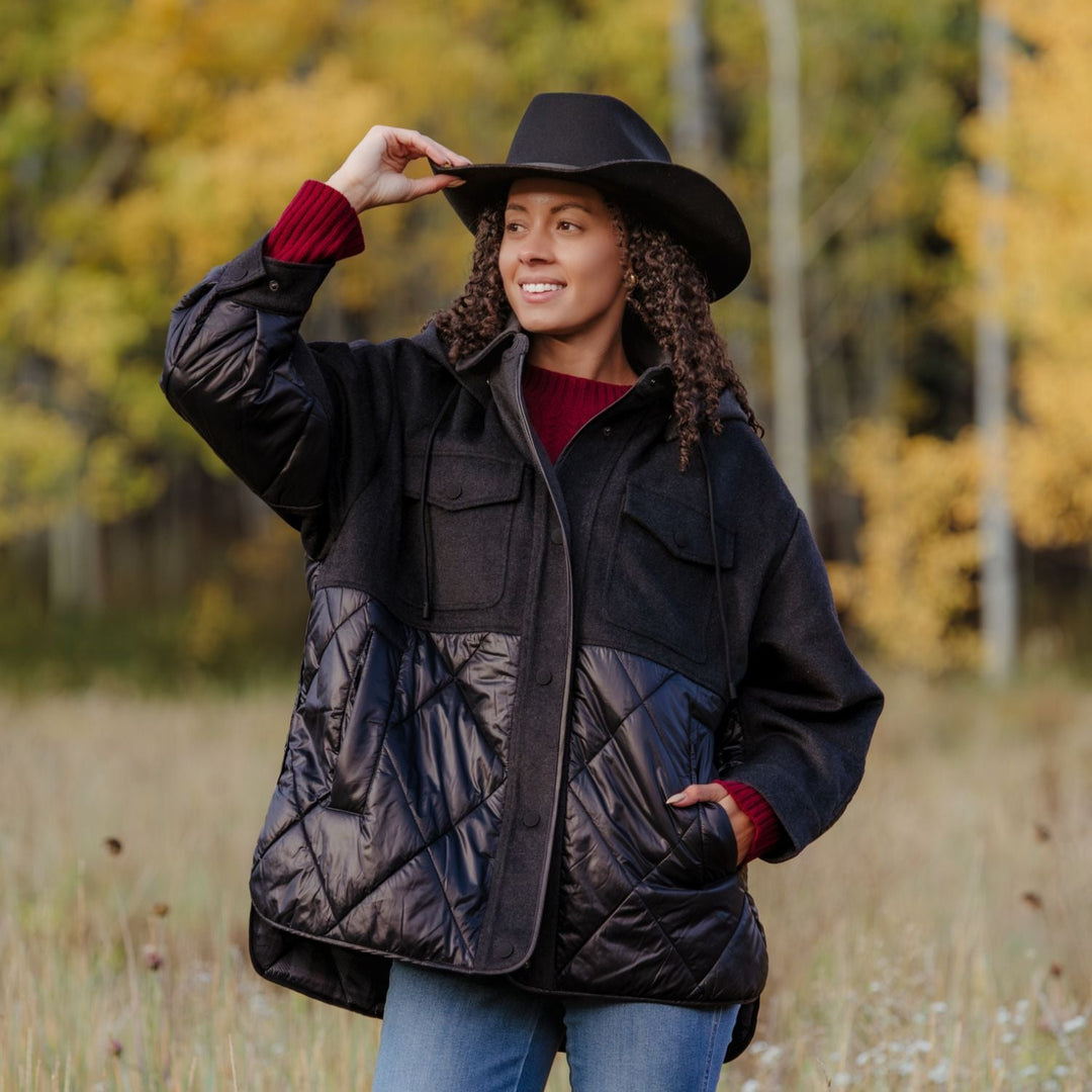 Krimson Klover Willow Jacket - Heather Black