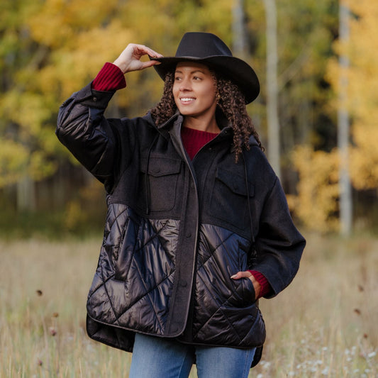Krimson Klover Willow Jacket - Heather Black
