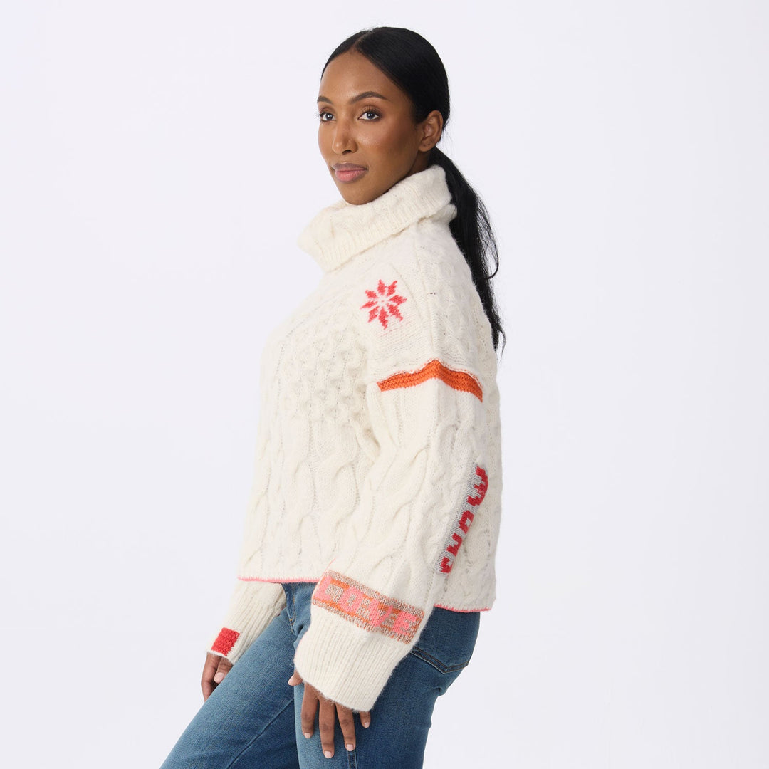 Krimson Klover Freebird Turtleneck - Snow