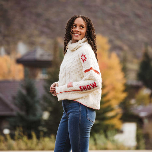 Krimson Klover Freebird Turtleneck - Snow