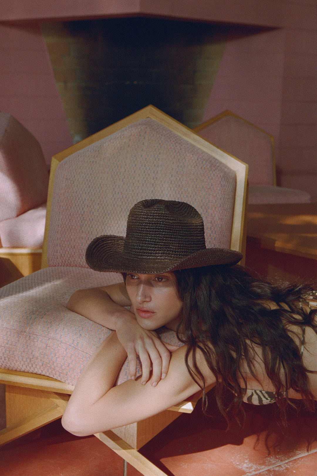 Lack of Color Raffia Cowboy Hat - Coco