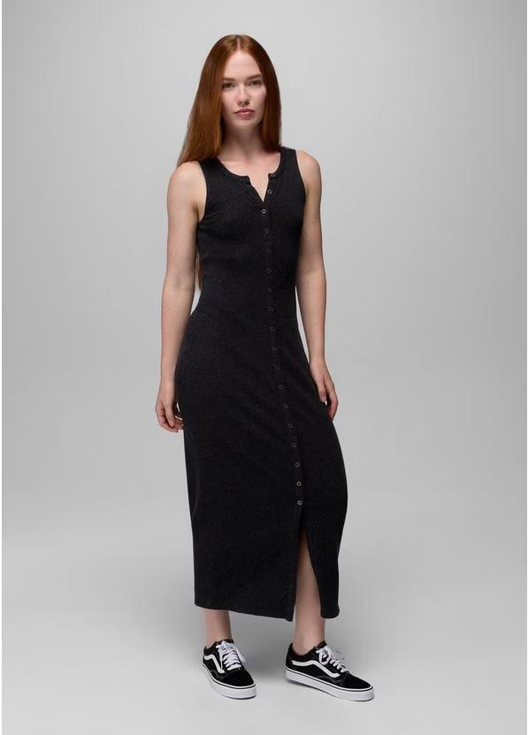 Cambria Cove Maxi Dress - Black Heather