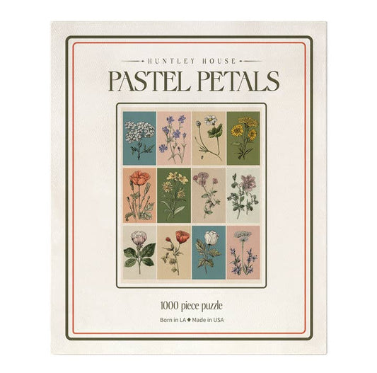 Pastel Petals - 1000 Piece Jigsaw Puzzle