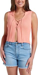 Sandbar Sleeveless Sweater - Desert Flower