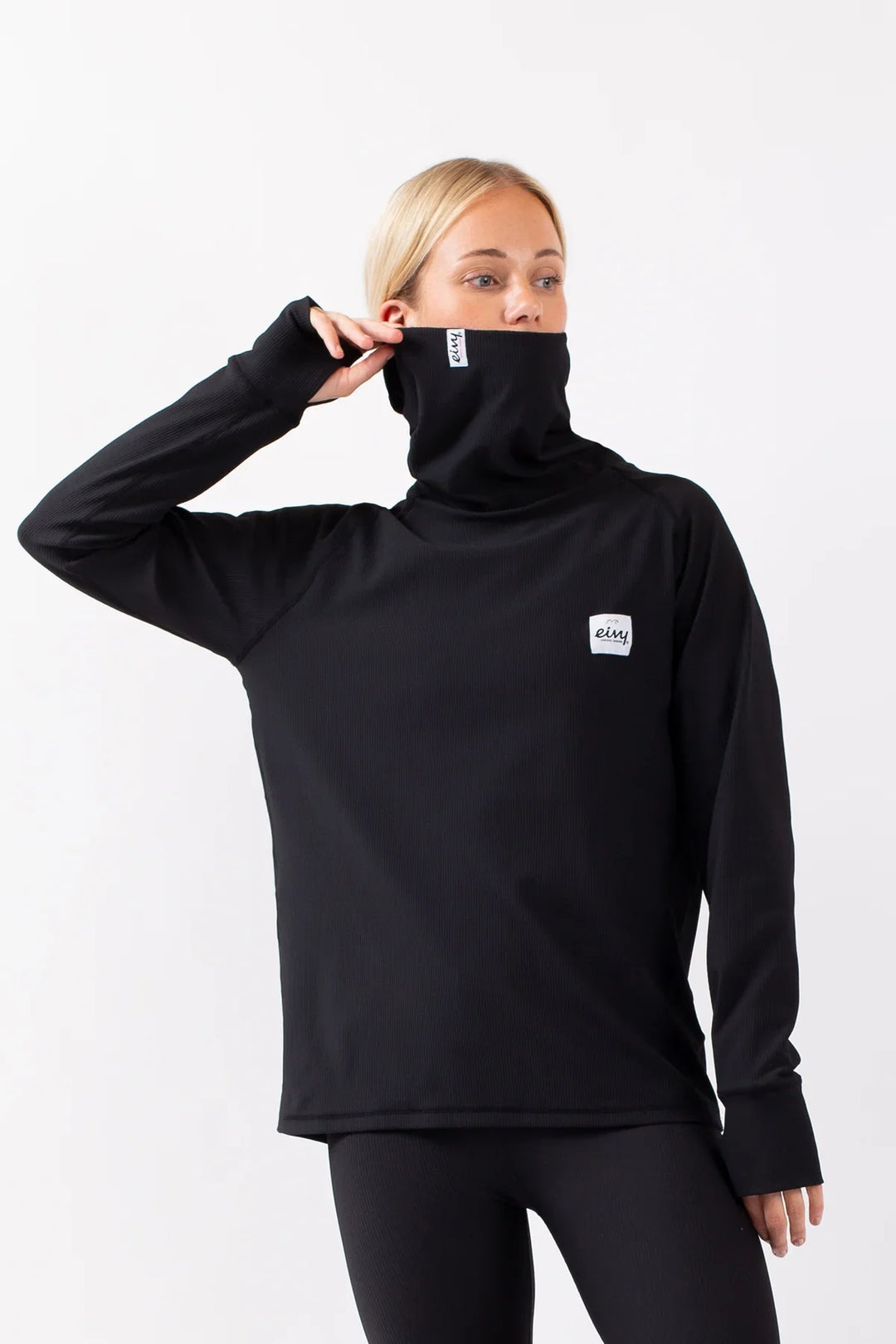 Eivy Icecold Loose Fit Rib Top - Black