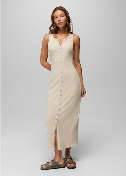 Cambria Cove Maxi Dress - Oatmeal Heather