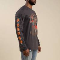 Viejones Long Sleeve T Shirt - Vintage Black
