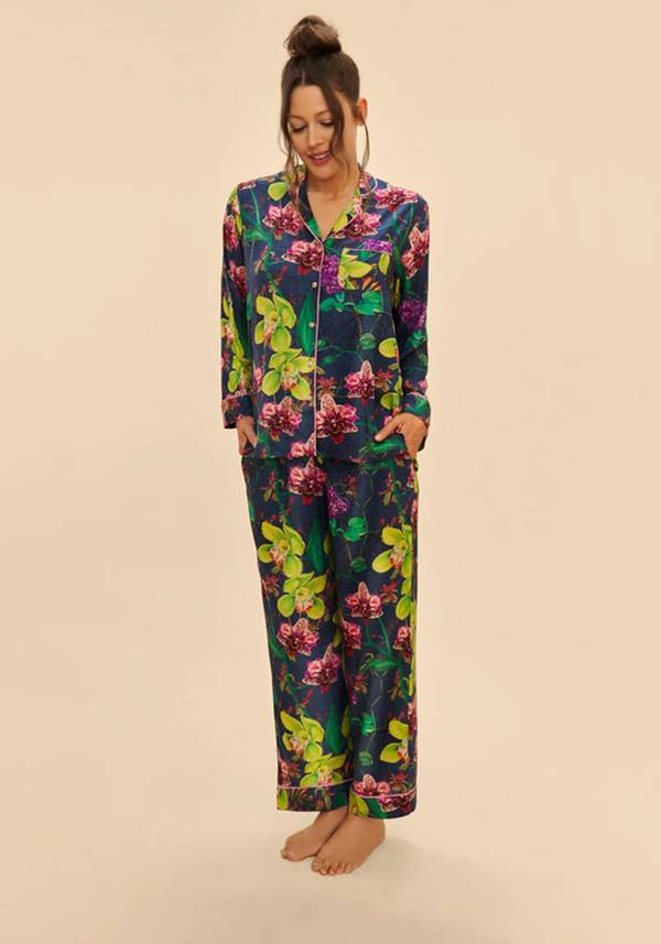Supersoft Long Pyjamas Set - Exotic Evening