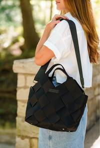 The Dallas Classic Tote - Jet Black