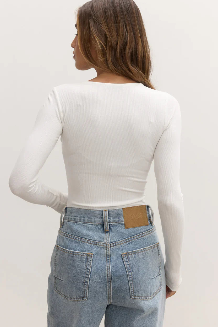 Lara Bodysuit - White