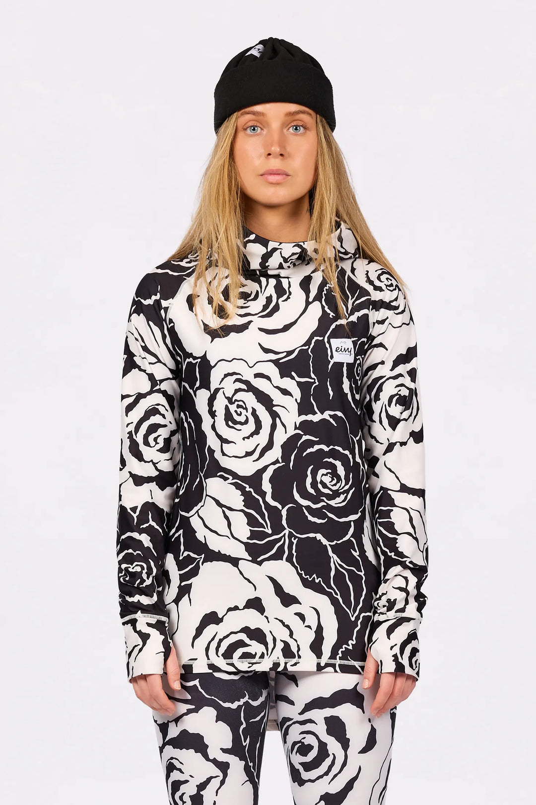 Eivy Icecold Hood Top - Black Rose