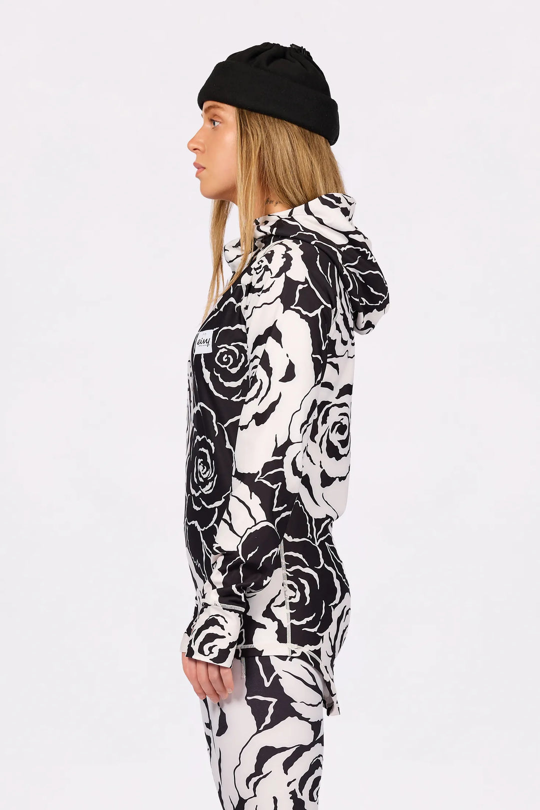 Eivy Icecold Hood Top - Black Rose